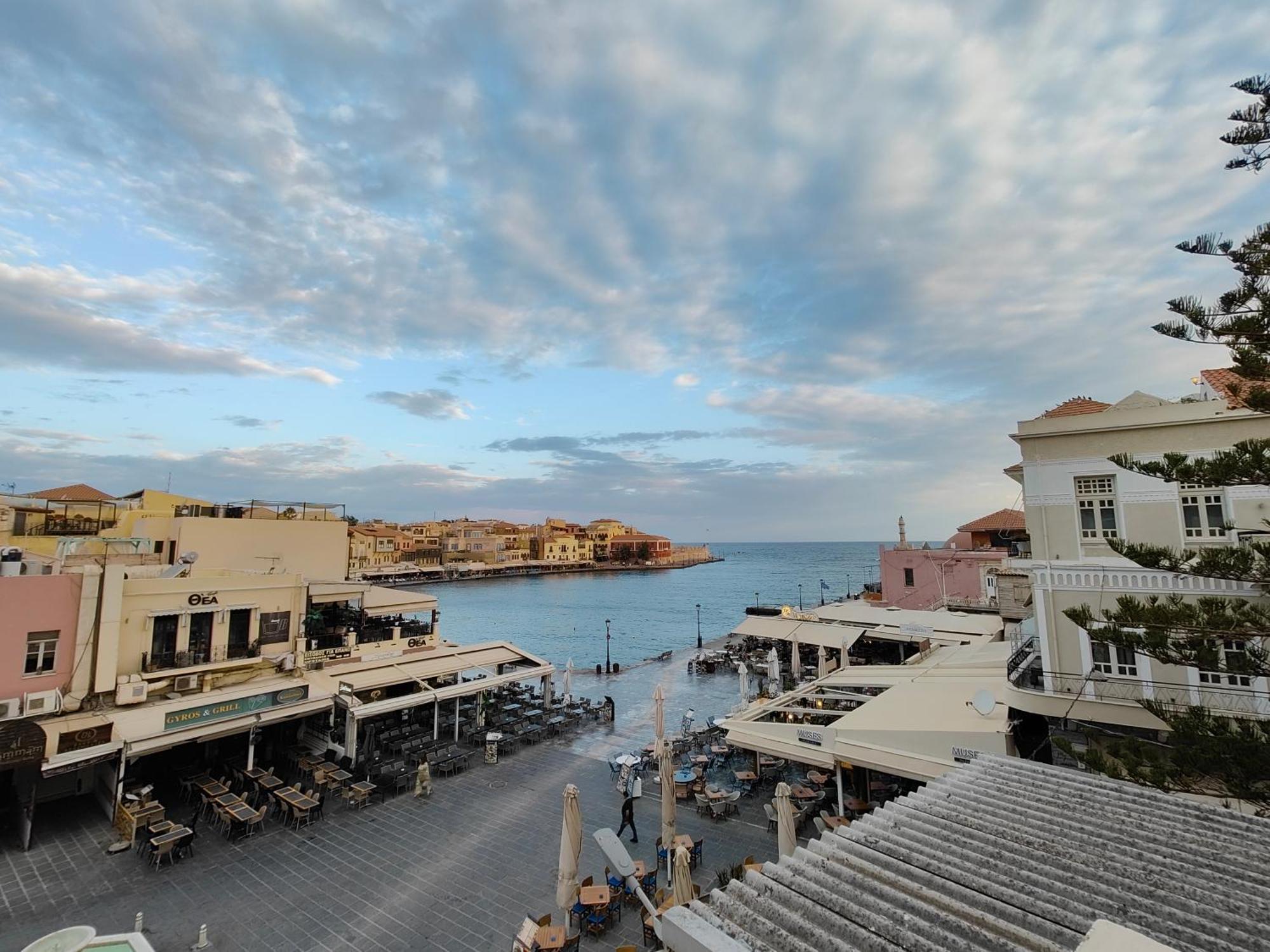 Old Port - Bellavista Studio Chania  Bagian luar foto